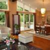 View towards dining room addition.