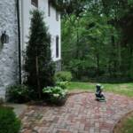 new front entry patio walk