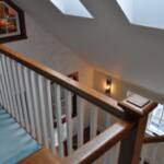  Stair landing at attic level